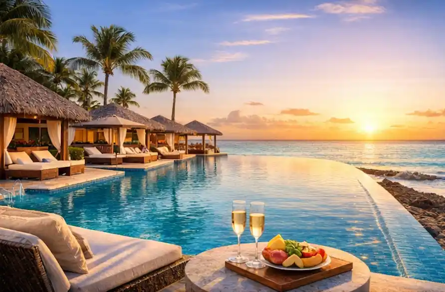 luxury romantic scape